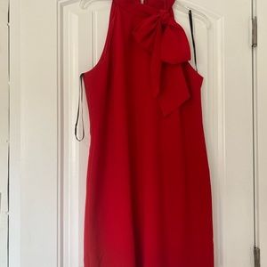 Red Vince Camuto dress